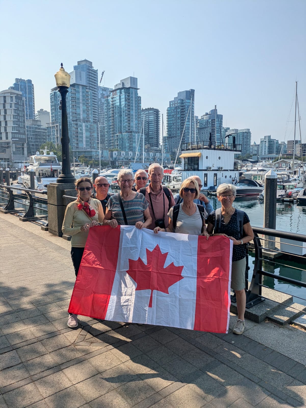 Voyage de groupe au Canada